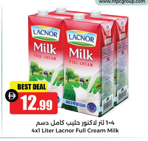 LACNOR Full Cream Milk available at Al Aswaq Hypermarket in UAE - Ras al Khaimah