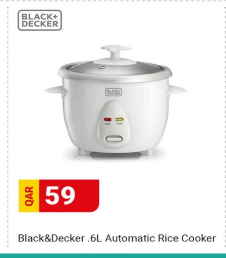 BLACK+DECKER Rice Cooker available at Rawabi Hypermarket in Qatar - Al Shamal