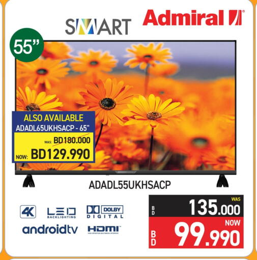 ADMIRAL Smart TV available at Y.K. Almoayyed & Sons ( Electronics) in Bahrain