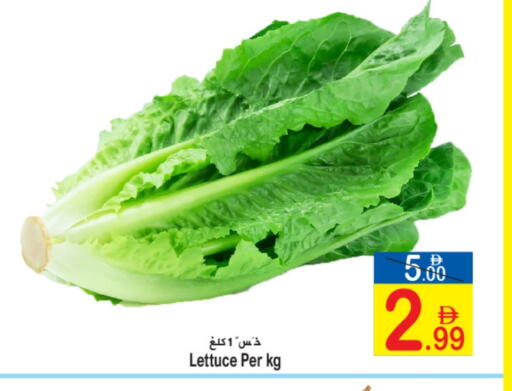 Lettuce available at سن اند ساند هايبر ماركت ذ.م.م in الإمارات العربية المتحدة , الامارات - رَأْس ٱلْخَيْمَة