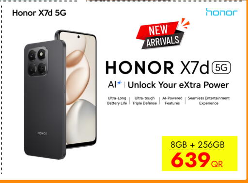 HONOR available at iCONNECT  in Qatar - Al Shamal