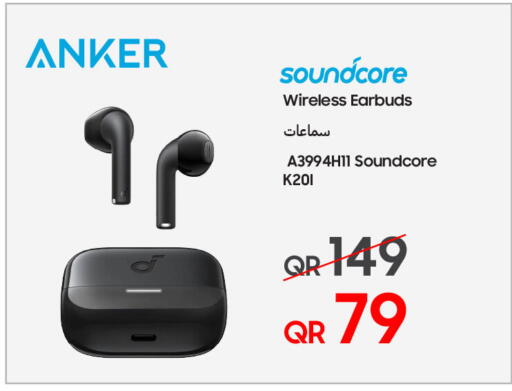 أنكر سماعات أذن available at تكنو بلو in قطر - الوكرة