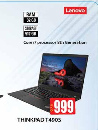 LENOVO Laptop available at Fonsouq in Qatar - Al Shamal