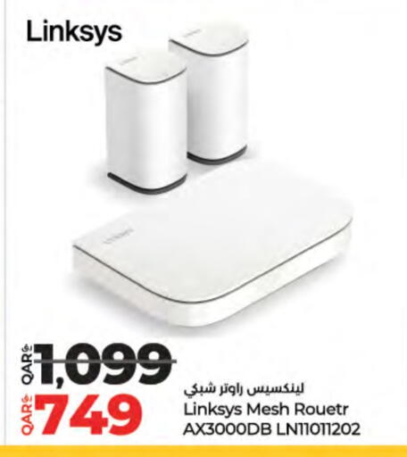 LINKSYS available at LuLu Hypermarket in Qatar - Al Shamal