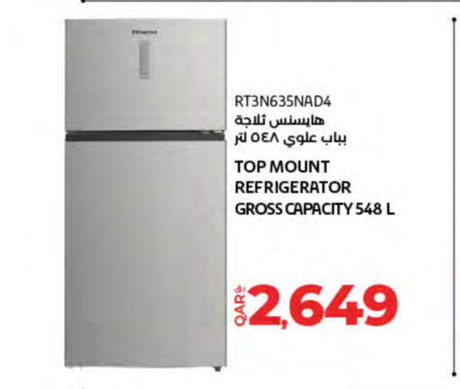 HISENSE Refrigerator available at LuLu Hypermarket in Qatar - Doha