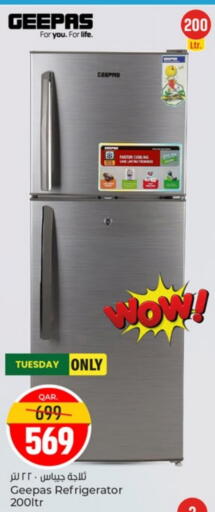Large Appliances in Paris Hypermarket, Qatar Offers - Qatar GEEPAS Refrigerator available at Paris Hypermarket in Qatar - Al-Shahaniya