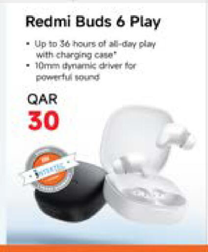 ريدمي سماعات أذن available at أنصار جاليري in قطر - الشمال