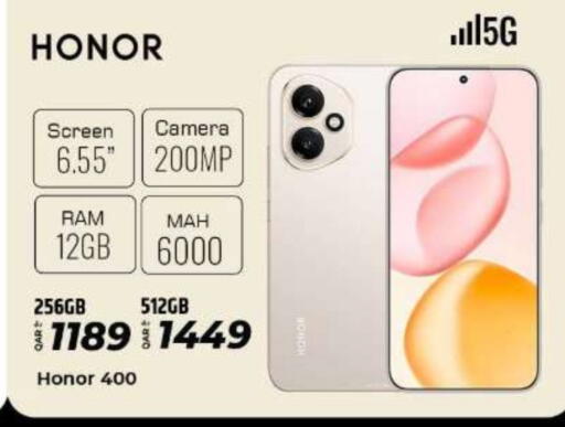 HONOR available at Al Rawabi Electronics in Qatar - Doha