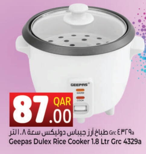 GEEPAS Rice Cooker available at Ahla Mart in Qatar - Al Shamal