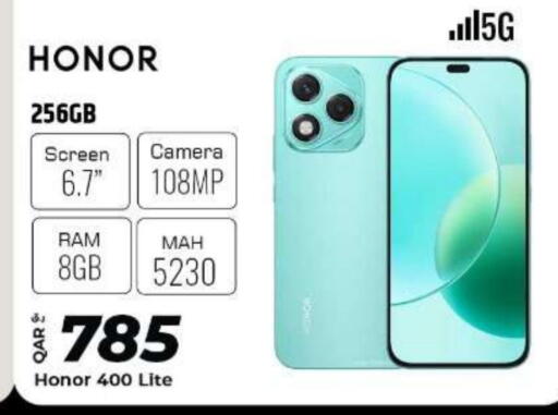 HONOR available at Al Rawabi Electronics in Qatar - Doha