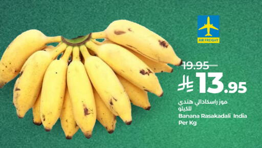 Banana from India available at LULU Hypermarket in KSA, Saudi Arabia, Saudi - Jeddah