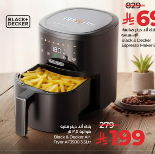 BLACK+DECKER Air Fryer available at LULU Hypermarket in KSA, Saudi Arabia, Saudi - Tabuk