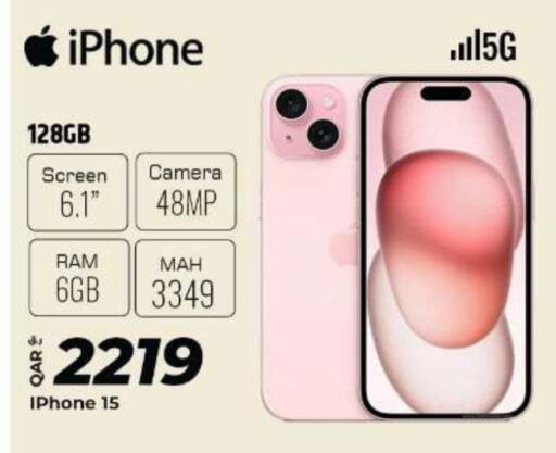 APPLE iPhone 15 available at Al Rawabi Electronics in Qatar - Al Rayyan