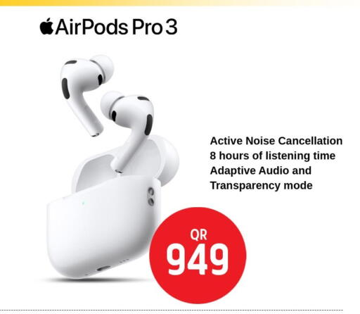 أبل سماعات أذن available at سفاري هايبر ماركت in قطر - الشمال