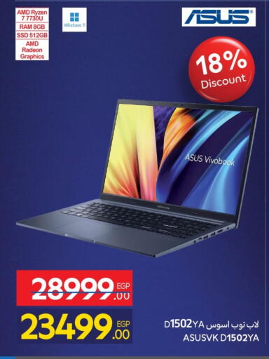 ASUS Laptop available at Carrefour  in Egypt - Cairo