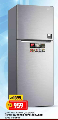 IMPEX Refrigerator available at Marza Hypermarket in Qatar - Doha