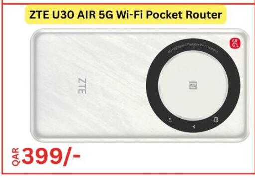ZTE Wifi Router available at Majid Mobile Shop in Qatar - Al Shamal