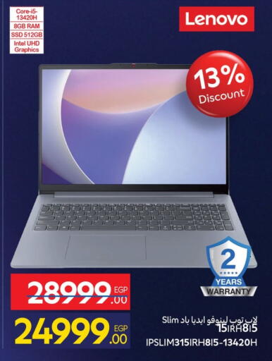 LENOVO Laptop available at Carrefour  in Egypt - Cairo