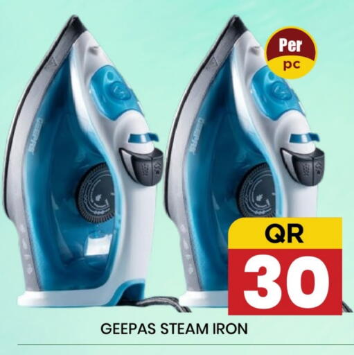GEEPAS Ironbox available at New Stop n Shop @Fereej Bin Omran in Qatar - Doha