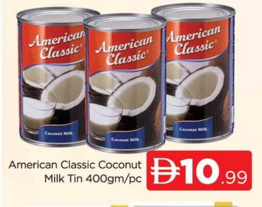 AMERICAN CLASSIC Coconut Milk available at AL MADINA (Dubai) in UAE - Dubai