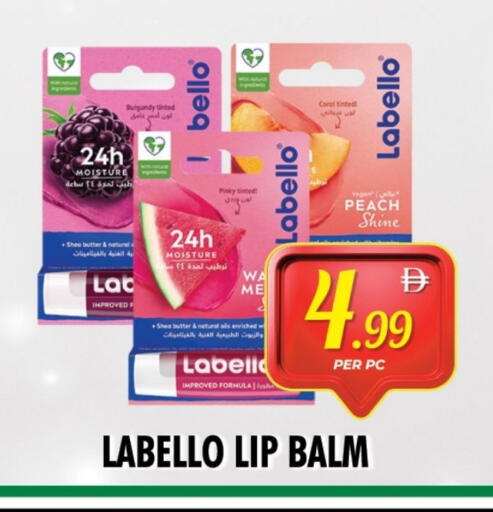 LABELLO available at NIGHT TO NIGHT DEPARTMENT STORE in UAE - Sharjah / Ajman