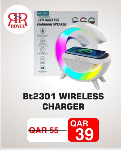 Charger available at Royce World Trading & Services W.L.L in Qatar - Al-Shahaniya