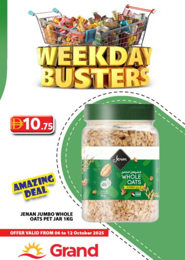 JENAN Oats available at Grand Hyper Market in UAE - Abu Dhabi
