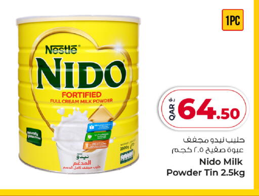 NIDO Milk Powder available at Rawabi Hypermarket in Qatar - Al Shamal