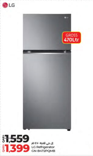 LG Refrigerator available at LuLu Hypermarket in Qatar - Doha
