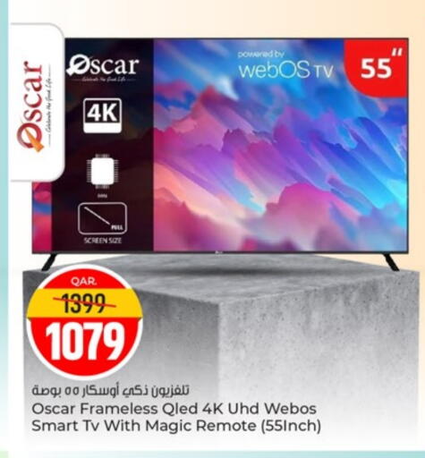 OSCAR Smart TV available at Paris Hypermarket in Qatar - Doha