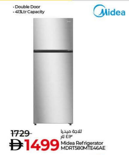 Large Appliances in Lulu Hypermarket, UAE Offers - United Arab Emirates MIDEA Refrigerator available at Lulu Hypermarket in UAE - Ras al Khaimah
