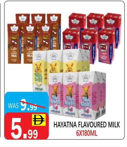 HAYATNA Flavoured Milk available at United Hypermarket in UAE - Dubai