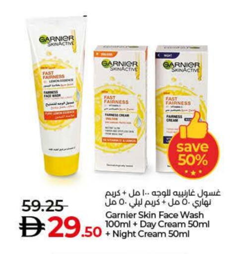 GARNIER Face Cream available at Lulu Hypermarket in UAE - Ras al Khaimah