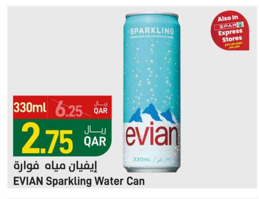 EVIAN available at SPAR in Qatar - Doha