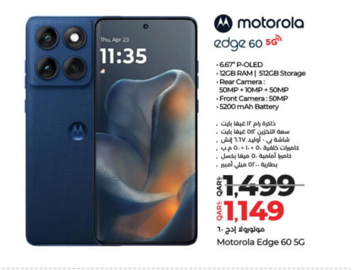 MOTOROLA available at LuLu Hypermarket in Qatar - Al Shamal