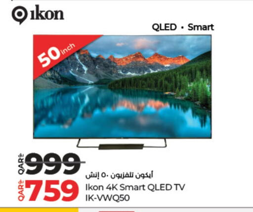 IKON Smart TV available at LuLu Hypermarket in Qatar - Al-Shahaniya