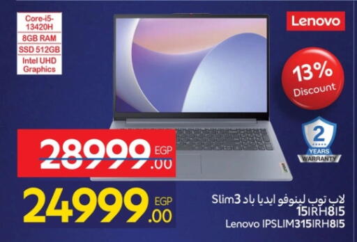 LENOVO Laptop available at Carrefour  in Egypt - Cairo