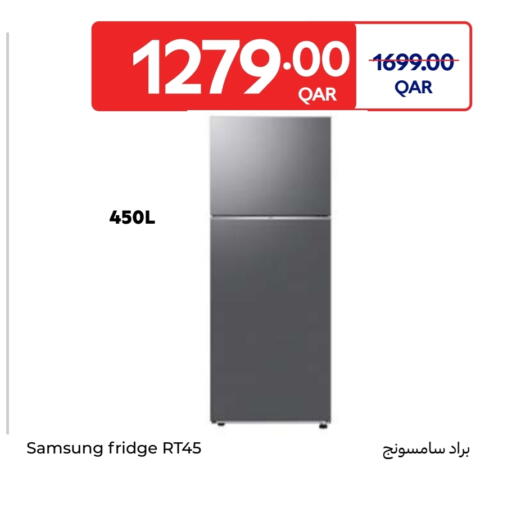 SAMSUNG Refrigerator available at Carrefour in Qatar - Al-Shahaniya