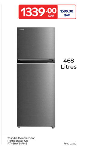 TOSHIBA Refrigerator available at Carrefour in Qatar - Al-Shahaniya