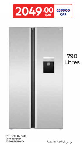 TCL Refrigerator available at Carrefour in Qatar - Al-Shahaniya