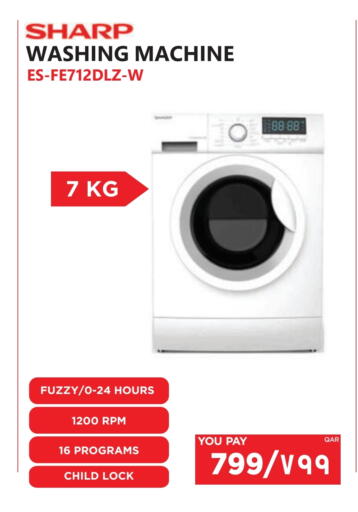 SHARP Washing Machine available at Emax  in Qatar - Doha