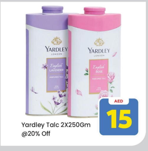 YARDLEY Talcum Powder available at Mark & Save in UAE - Dubai