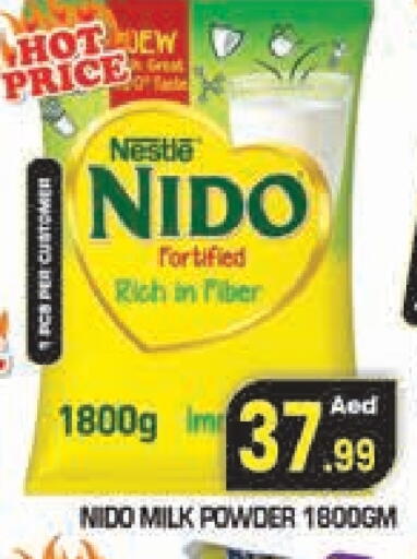 NIDO Milk Powder available at Baniyas Spike  in UAE - Ras al Khaimah
