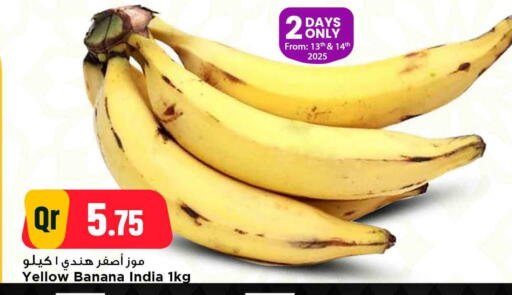 Banana from India available at Marza Hypermarket in Qatar - Doha