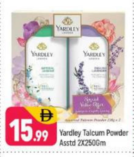 YARDLEY Talcum Powder available at Shaklan  in UAE - Dubai
