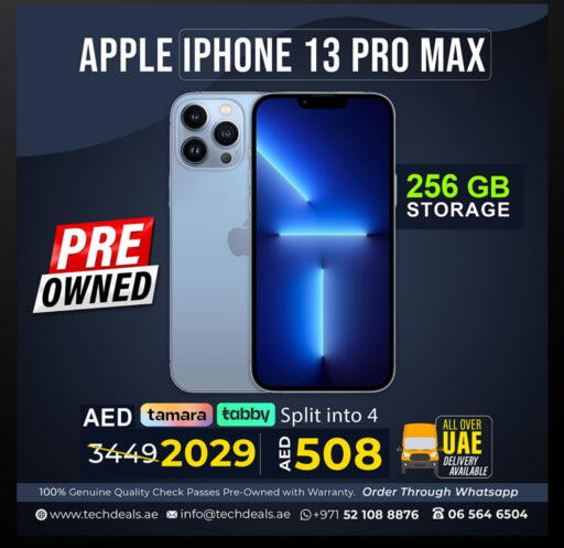 APPLE iPhone 13 available at TechDeals Electronics Trading in UAE - Ras al Khaimah
