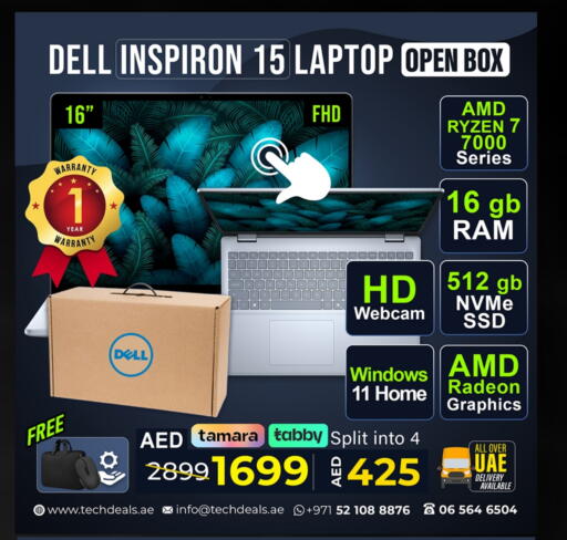 DELL Laptop available at TechDeals Electronics Trading in UAE - Dubai