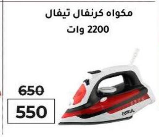 TEFAL Ironbox available at Wekalet Elmansoura - Dakahlia  in Egypt - Cairo