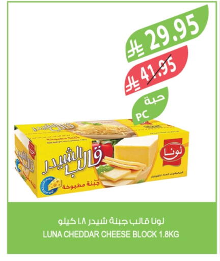 LUNA Cheddar Cheese available at Farm  in KSA, Saudi Arabia, Saudi - Jeddah