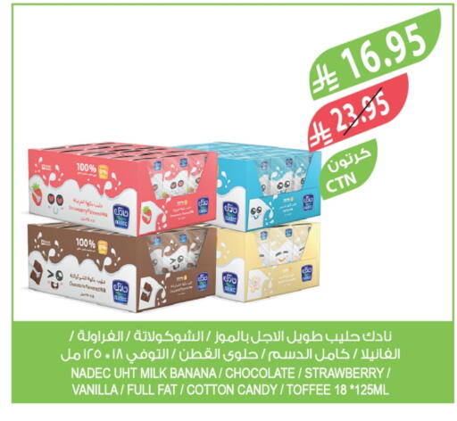 NADEC Flavoured Milk available at Farm  in KSA, Saudi Arabia, Saudi - Tabuk